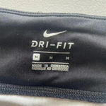 Nike Power Graphics Running Womens Cropped Leggings Black Size M Dri Fit Stretch Photo 6