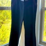 Elevenses Elevenes (Anthropologie) Wool blend wide leg bl. dress pt with brown/grey detail Photo 0