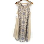 Free People Tea Combo Beaded Dress-NWT Photo 4