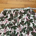 Parker  Leaf Print MIDI Skirt Size 4 Photo 1