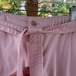 Maeve Anthropologie  Wide Leg Utility Culottes Light Pink Size L Photo 5