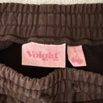 Voight by Valentina Voight Miami Valentina Women’s Brown Coven Sweatpants Joggers Size Small Photo 1