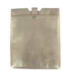 Diane Von Furstenberg DVF Gold Leather Padded Tablet Pouch Photo 2