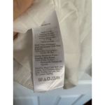 Madewell Scoopneck Cutaway Vest White Linen Blend Sleeveless Button Front 00 Photo 5