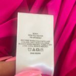 EXPRESS  Fuchsia Draped baby doll Blouse Photo 5