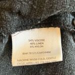 Eileen Fisher  Jacket Black V Neck Button Front Collared Blazer w/ Pockets 3X GUC Photo 5