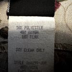 VTG Knapp Studio California Tapestry Maxi Dress Flax Floral Fit & Flare Cream XS Pink Photo 2