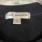 Good American  WOMENS LIBRA HOROSCOPE CREWNECK SWEATSHIRT BLACK SMALL Photo 1