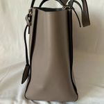 Kate Spade Authentic Gorgeous Light Gray/Taupe Leather Bag Purse πΊπΊ Photo 4