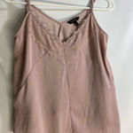 EXPRESS  stain lace trim cami size: small Photo 0