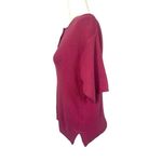 Woolrich  Vintage 90s Cotton Short Sleeve Henley Sweater Pink Womens Size Medium Photo 1