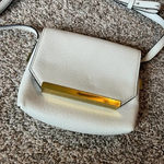 J.Crew  off white magnetic leather purse Photo 1