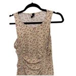 Windsor Pretty As A Rose Crew Cut Mini Dress Size Large Cream Style# MD40465 Photo 4