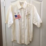 Jane Ashley FINAL MARKDOWN  patriotic looking blouse medium Photo 0