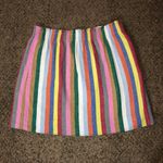 J.Crew  Striped Skirt Womens 12 Used Photo 3
