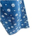 Pilcro  Anthropologie Women’s Floral Embroidered High Rise Bootcut Crop Jeans 30 Photo 3