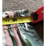 Womens Pastel Pink Green High Rise Shorts Size M Missing Belt Tie Size M Photo 8