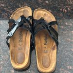 Betula by Birkenstock Vinha Black Patent Sandals L8 Size 8 Photo 2