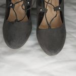 Penny Loves Kenny  Gray Lace-Up Women's Heels Size 10 Photo 1