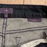 NYDJ  Straight Plus 14 Ankle Floral Print Denim Jeans‎ Stretchy Slim Leg Photo 2