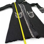 cupio Y2K Sweater Cardigan Duster Wool Blend Chunky Boho Whipstitch Patchwork Photo 6