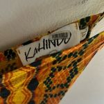 RTR KahindoKano Jumpsuit Orange/Mustard Wide Leg Sz XL 1 pc boho print Orange Photo 3
