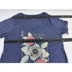 Lucky Brand Ace Rose Sun Tarot Card Graphic T-Shirt Navy Blue Size Small Photo 3