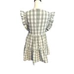 English Factory Green and White sleeveless dress Medium Photo 2