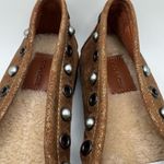 Coach Metallic Gold Rexy Roccasin Slip On Flats Size 7 Photo 5