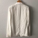 LPA Revolve White Beaded Blazer Shoulder Pads Photo 3