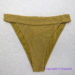 NEW Rhythm.X‎ Free People Paisley Hi String Bikini Bottoms size S Pistachio Green Photo 1