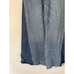 Madewell NWD Wide Sweep Jeans Parson Wash Airy Denim Size 25 Wide Leg Two Tone Photo 6