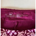 Tranquility by Co. clothing skort purple, pink flowers size small Purple Photo 1