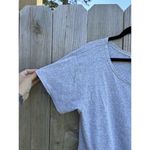 Vintage Alexandra Lee Women Dress‎ 90s Grey Size 12 Cottagecore Comfy Tee shirt Gray Photo 2