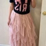 Pink tulle skirt. Xs Photo 0