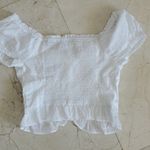 Aeropostale COPY - NWT Aeropostle Cute White Ruffle Shirt Photo 3