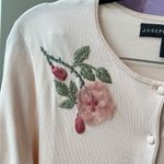 Josephine Chaus  pale pink cardigan size Small Photo 3