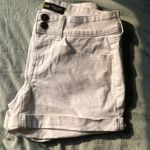 Lee White Mid Rise Shorts Photo 0