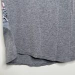 H & B Gray T Shirt Woman Graphic Small red white and blue Thin material Photo 3