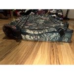 VTG Atlantic Suitcase Tapestry Green Floral Wheeled Rolling Wardrobe Rare USA Photo 5