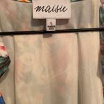 Maisie ‘Lenore’ blue floral print kimono tunic dress, size large Photo 7