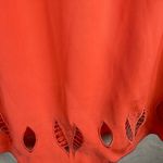 Market & Spruce  Coral Long Sleeve Dress Photo 5