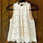 Love, Fire Love Fire cream lace top Photo 0