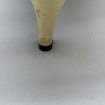 Evan Picone  Vintage Gold Metallic Leather Slingback Heels Pointed Toe Shoes 6.5M Photo 11