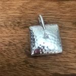 Silpada  Sterling Silver Square Pendant Photo 1