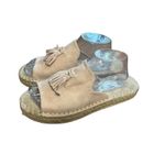 Seven Dials  Women's Slide Sandals Espadrille Tassel Detail Size 10M Beige‎ Photo 5