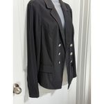 Maurice's NWT  Black Double Breasted Blazer XL Button School X-Large Career Work Photo 7