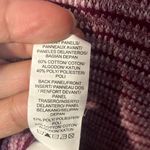 Lucky Brand  fuchsia waffle knit long sleeve Henley medium 753 Photo 6