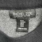Rachel Zoe BLACK W/WHITE STARS WARM&THICK CREW NECK SWEATER SZ MEDIUM Photo 9