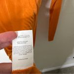 Peppermayo NWT  French Mood Mini Dress Orange Long Sleeve Open Back Womens Size 4 Photo 10